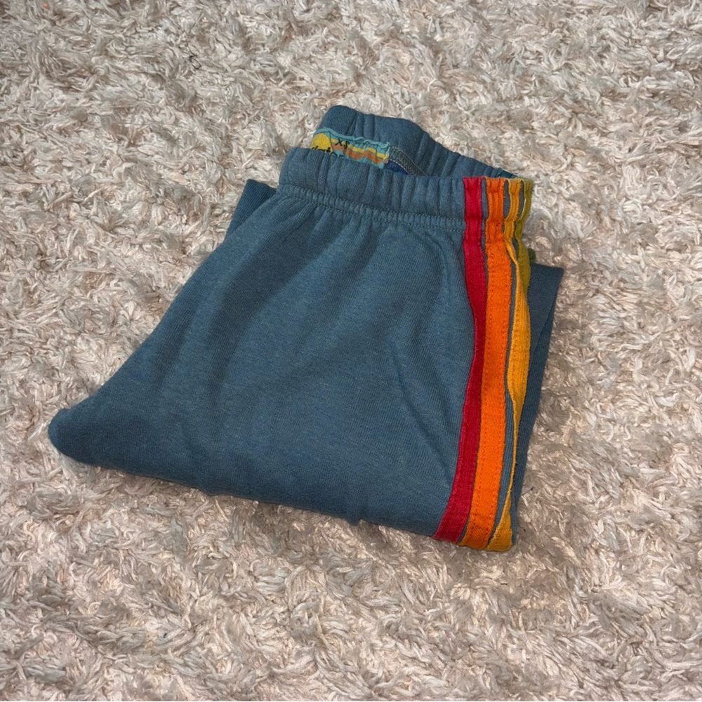 Aviator Nation 5 Stripe Sweatpants Size XS - Picture 2 of 6